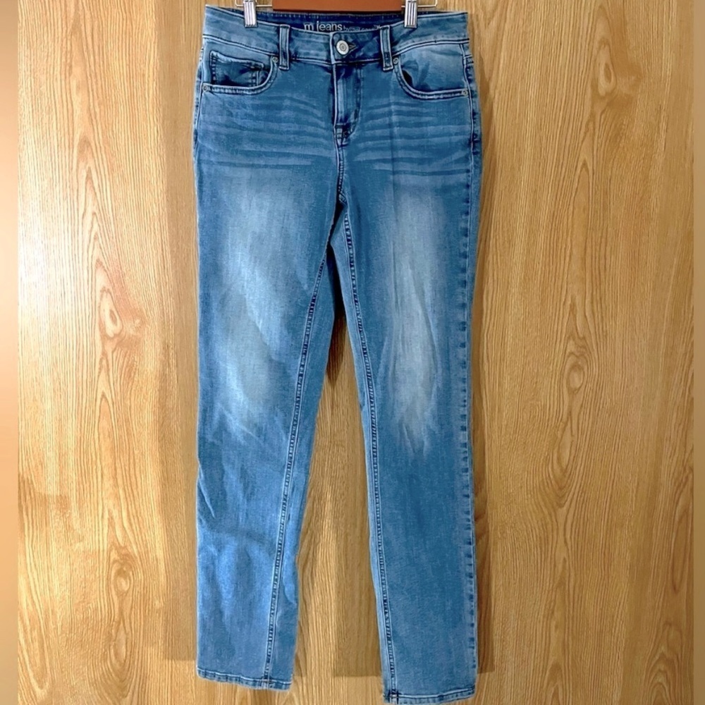 Maurices Straight Leg Blue Long Jeans